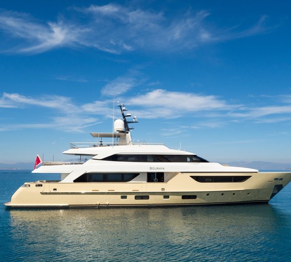 38m Sanlorenzo SOURAYA - Profile shot