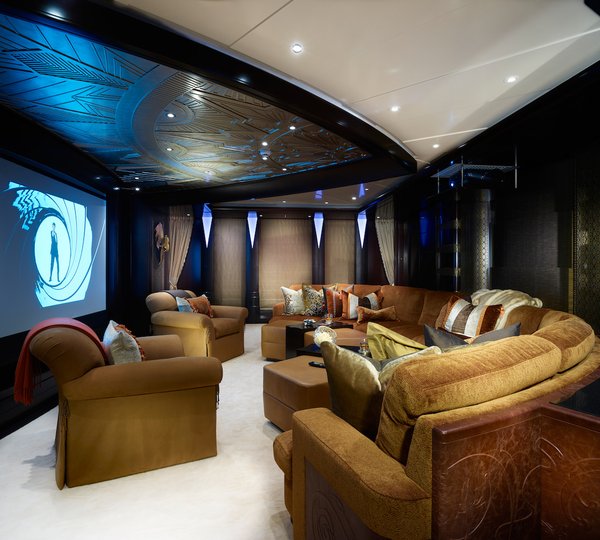 Yacht KISMET By Lurssen Yachts - Cinema