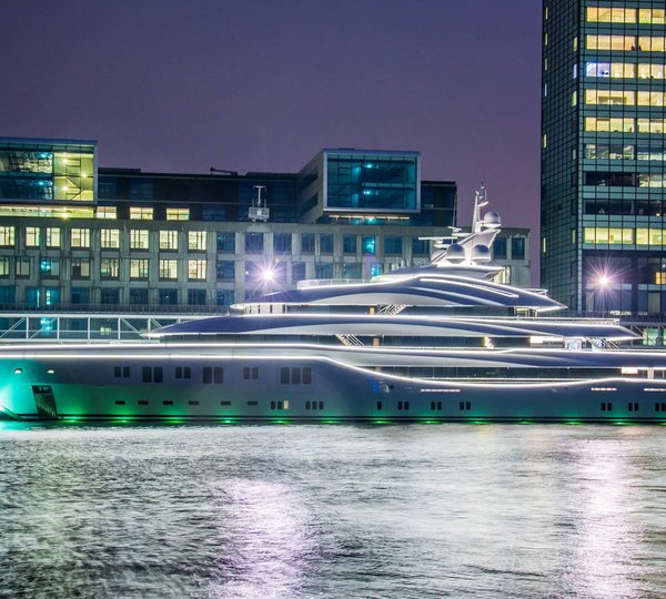 Yacht KISMET By Lurssen Yachts - Evening On The Thames, London