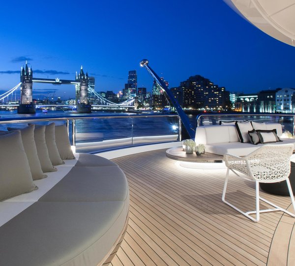 Aft Deck By Night In London