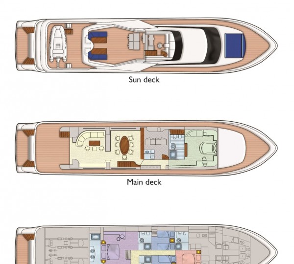 Absolute King Deck Plans