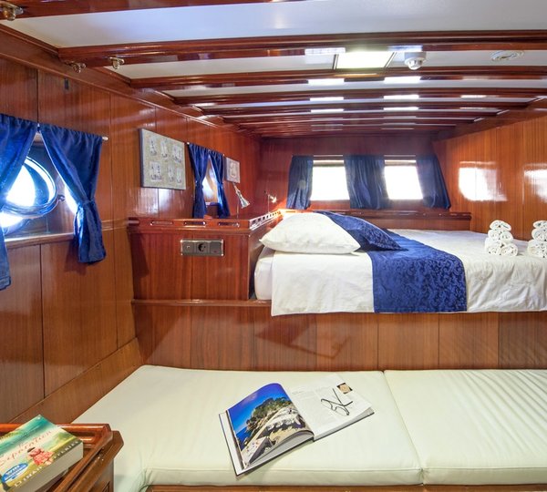 Aft double guest cabin