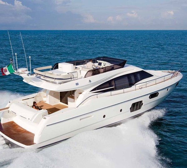 Feretti 620 MY KIMON Yacht Charter Details, Feretti | CHARTERWORLD ...