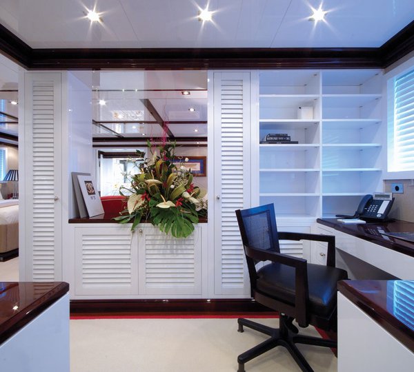 Master Office Image Gallery – Luxury Yacht Browser | by CHARTERWORLD  Superyacht Charter