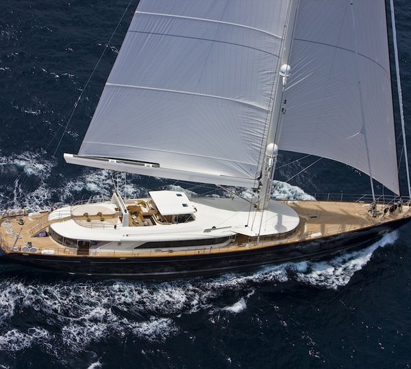 Perini Navi luxury sailing yacht SALUTE