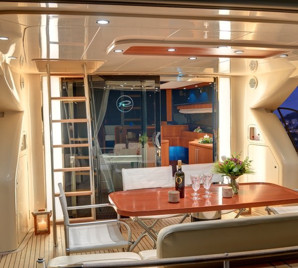 Riva 68 Yacht SPACE - Aft deck