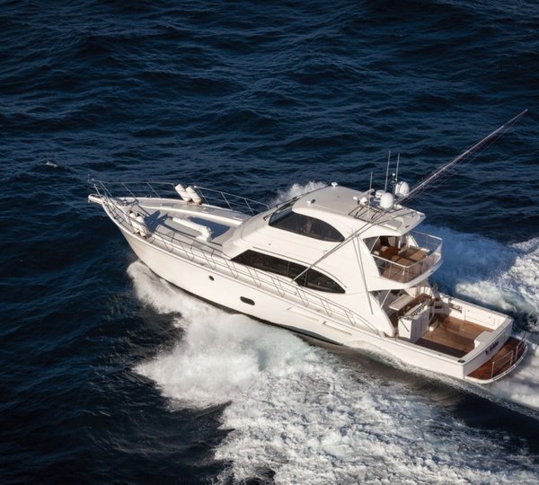 Yacht The Godfather, a Riviera 75 Enclosed Flybridge Yacht ...