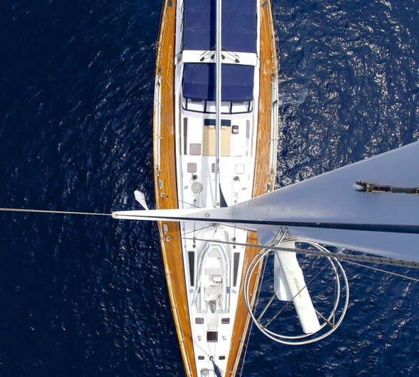 Sailing yacht AMADEUS - From Above