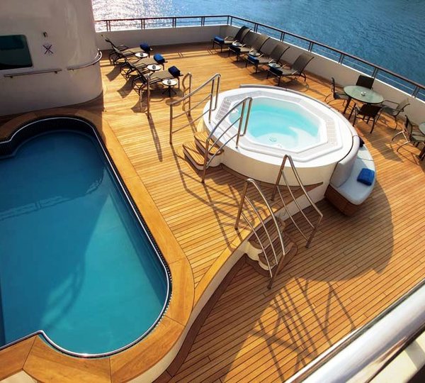 Yacht TURAMA - The Sun Deck & Spa Pool