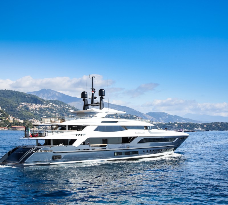 Francesco Paszkowski designed 46m Baglietto FAST planing yacht project ...