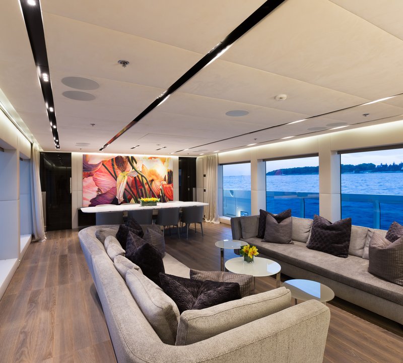 Salon Image Gallery - Salon - Yacht Troyanda - Main Salon – Luxury 