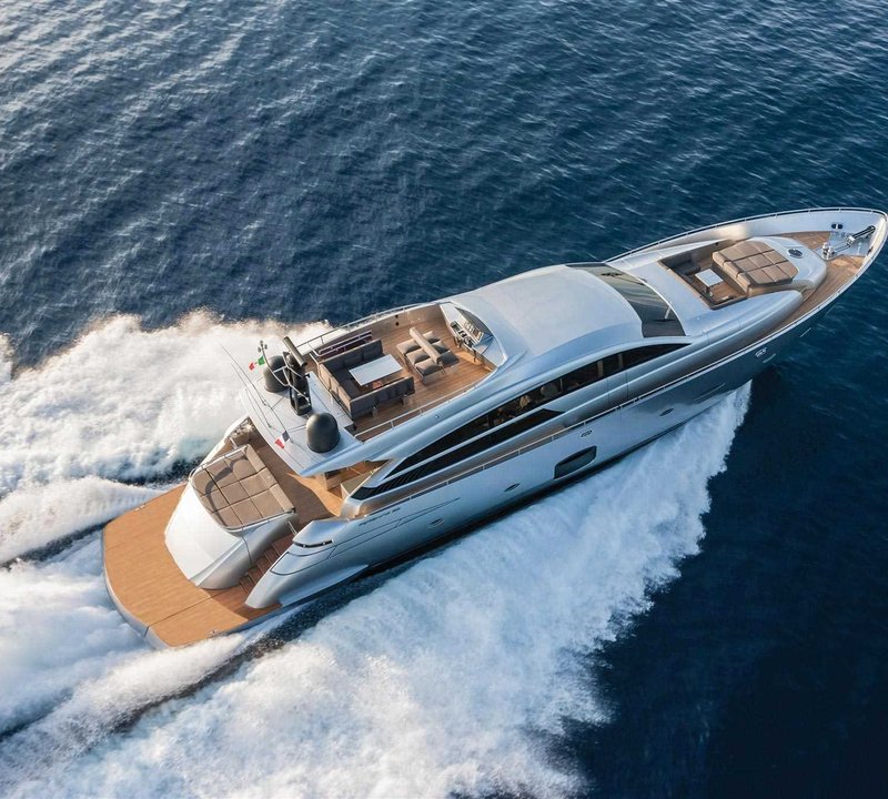 DORIS V Yacht Charter Details, Pershing | CHARTERWORLD Luxury Superyachts