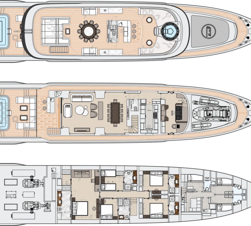 Plans Image Gallery – Luxury Yacht Browser | by CHARTERWORLD Superyacht ...