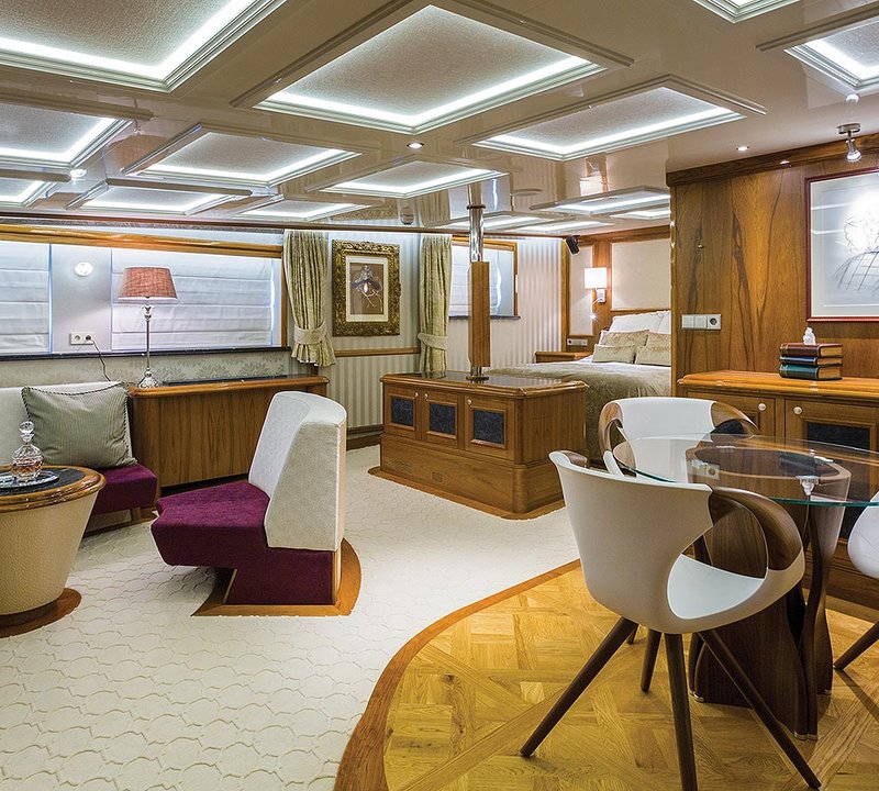 Icon Image Gallery - The 77m Yacht LEGEND - Icon Yacht 62 - Interior ...