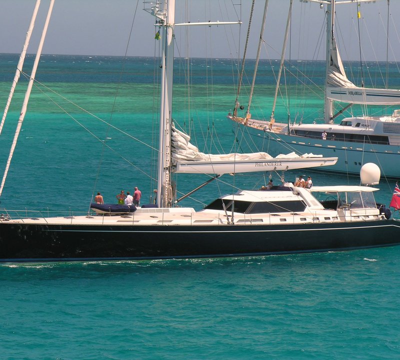 Sailing yacht Philanderer: The largest sailing yacht legal to charter ...