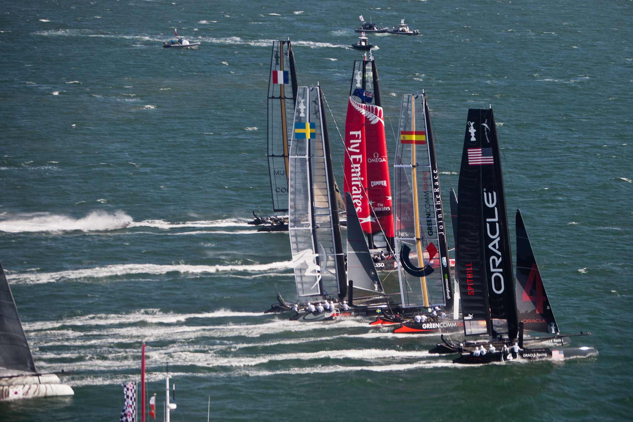 Epic Emirates Team New Zealand Wins Louis Vuitton America's Cup World  Series In New York