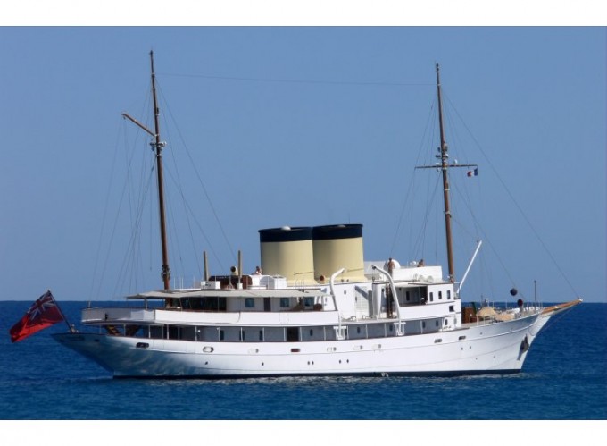 The 80m Germaniawerft Fr Krupp Motor Yacht TALITHA - Charterworld ...