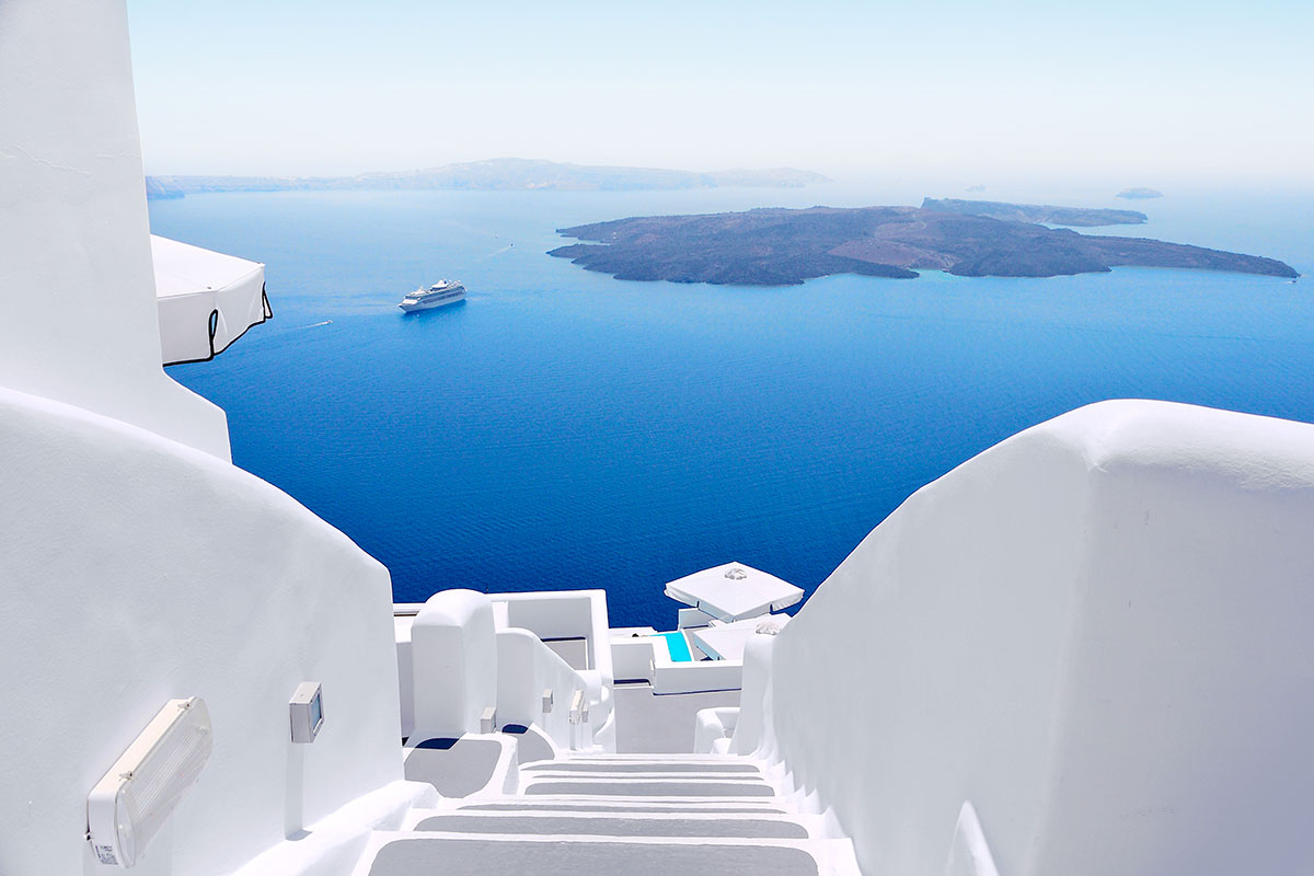 day yacht charter santorini