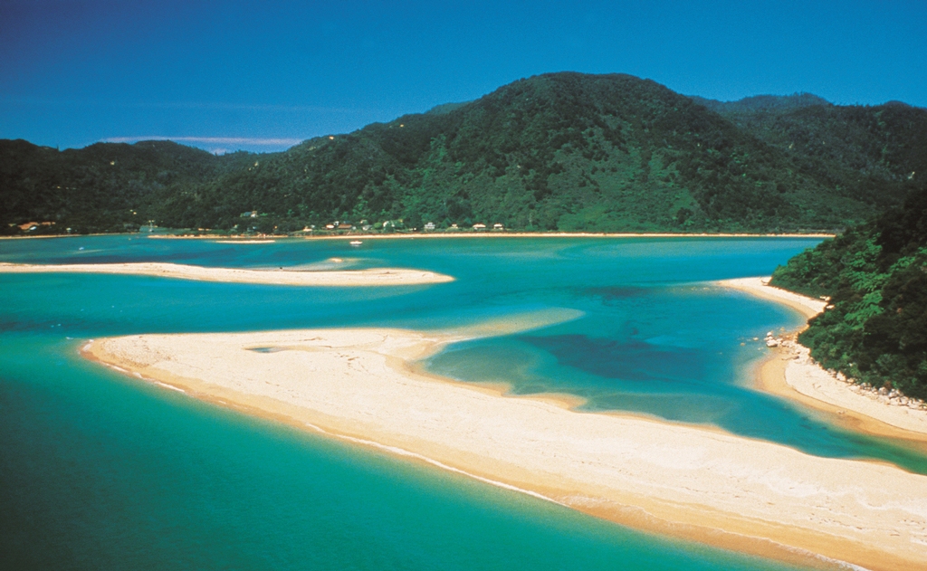 Awaroa Inlet - Abel Tasman National Park - Image credit to Tourism New Zealand - Image courtesy of Tourism New Zealand