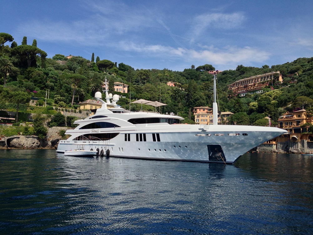 charter yacht italy cost