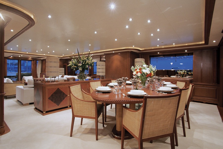 Eating/dining Saloon On Board Yacht JO