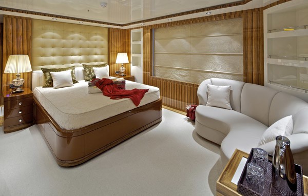Red Guest's Cabin On Yacht MIA RAMA