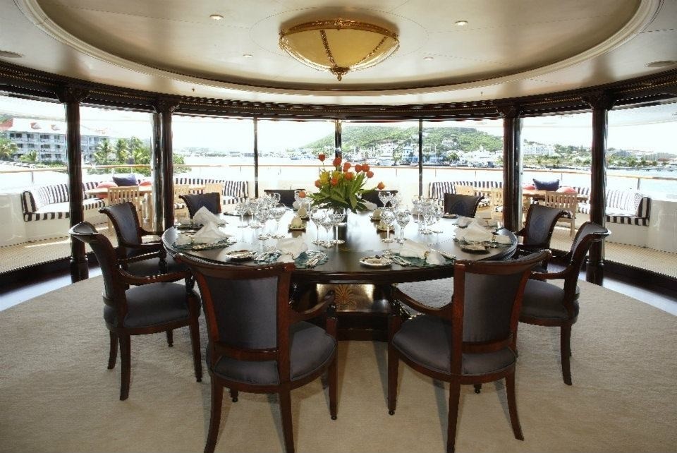 Formal Eating/dining On Board Yacht FREEDOM