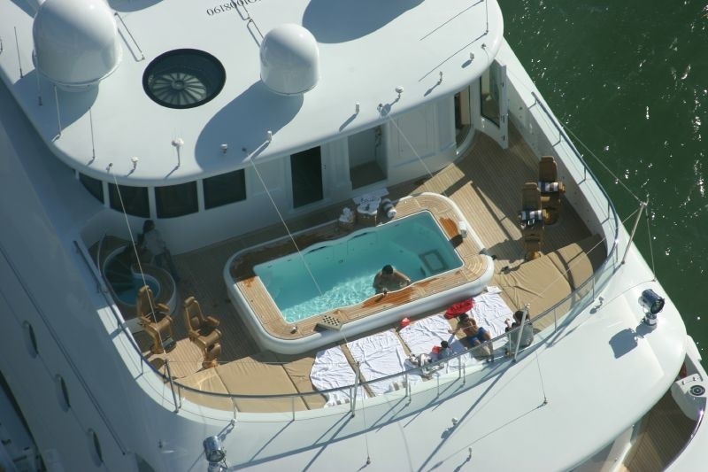 Swimming Pool: Yacht SAMAR's From Above Aspect Image