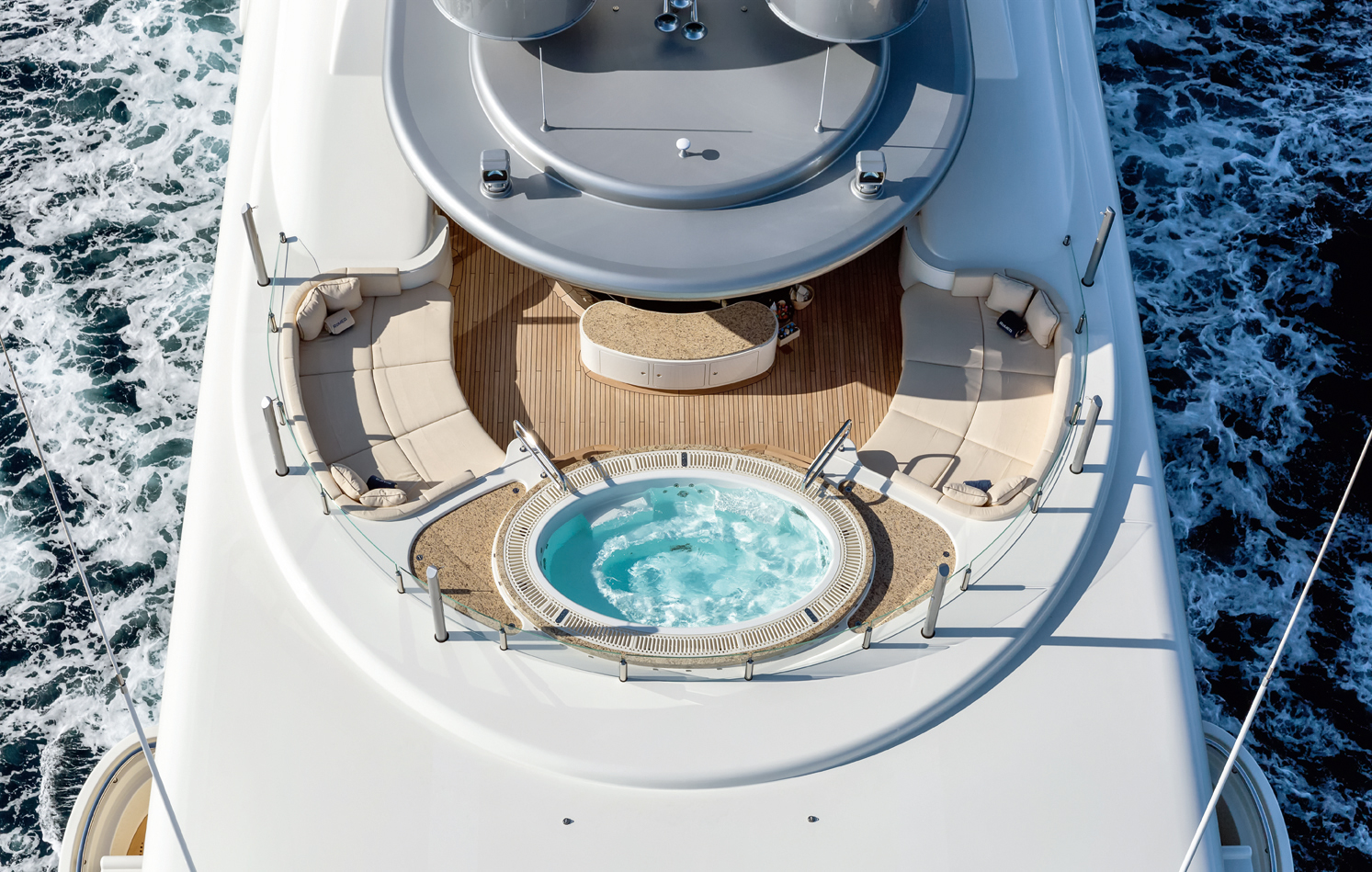 Aerial View Of The Jacuzzi