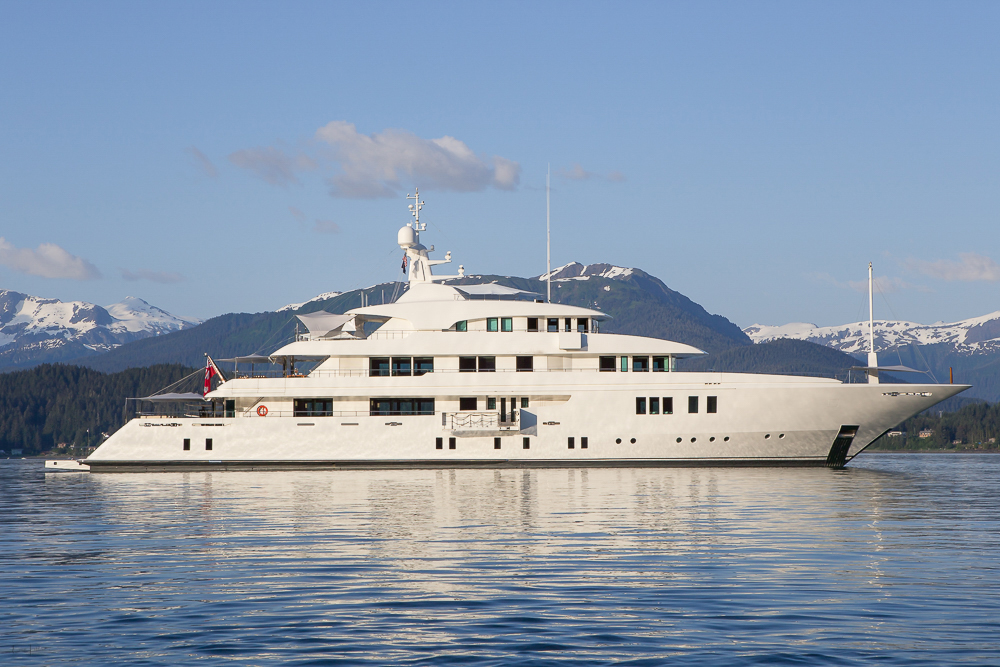 Superyacht Profile At Anchor