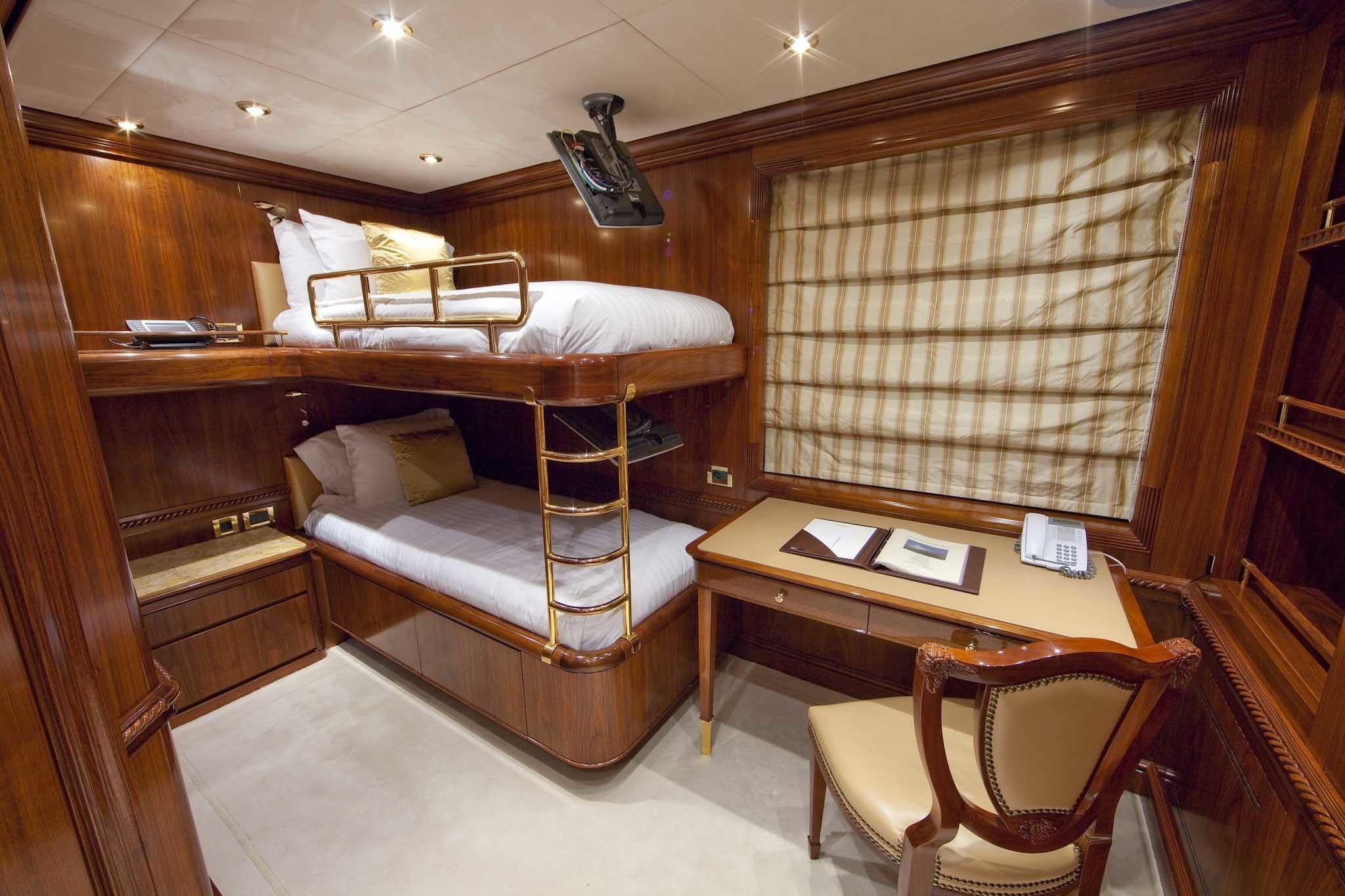 Children's Bedroom Aboard Yacht TITANIA