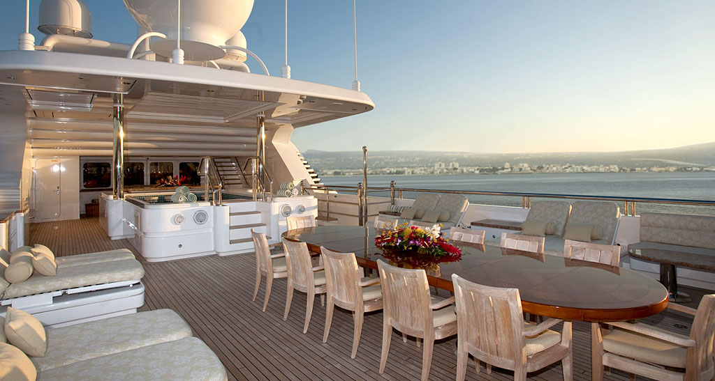 TITANIA Yacht Charter Details, Lurssen | CHARTERWORLD Luxury Superyachts