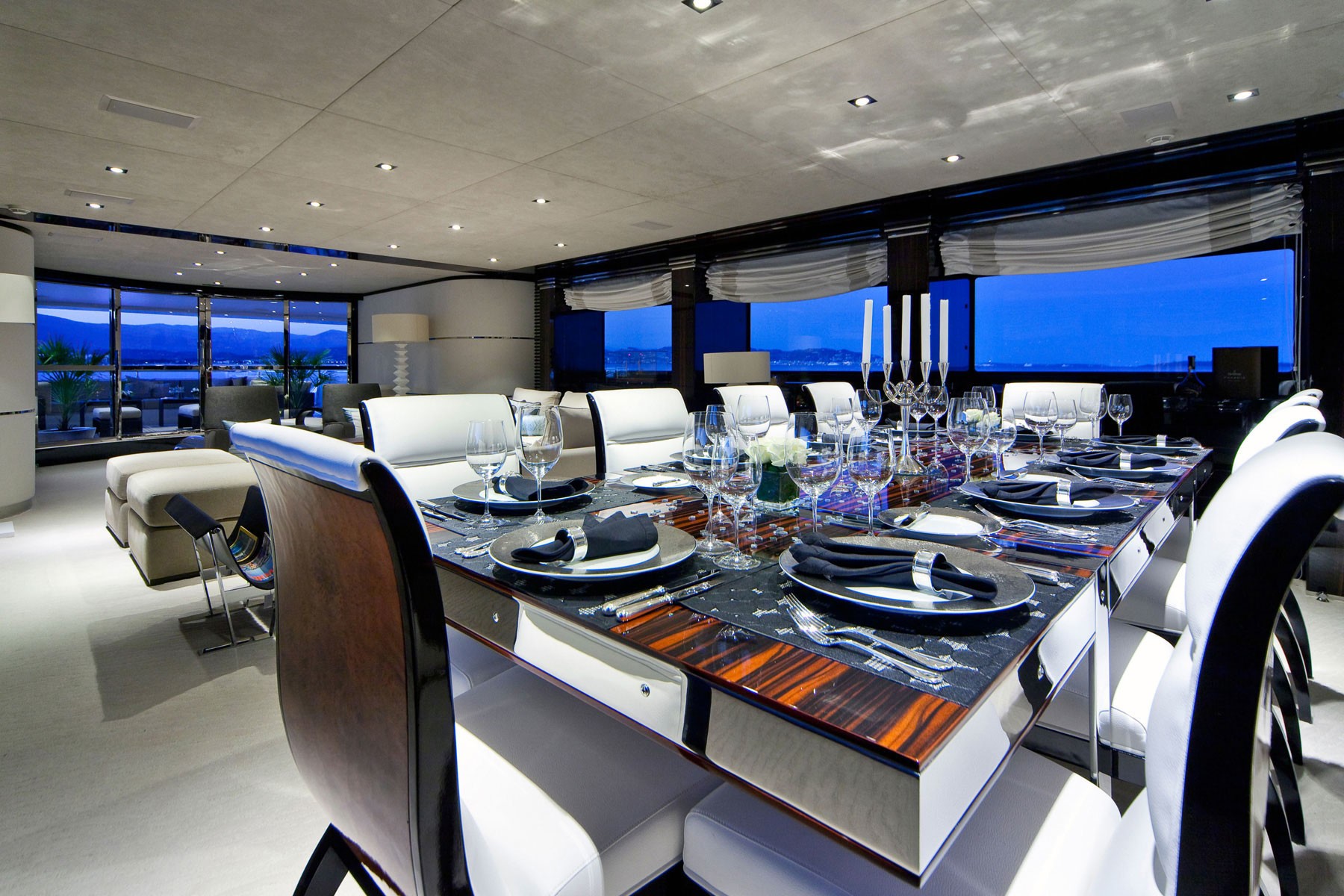 Eating/dining Saloon On Yacht MANIFIQ