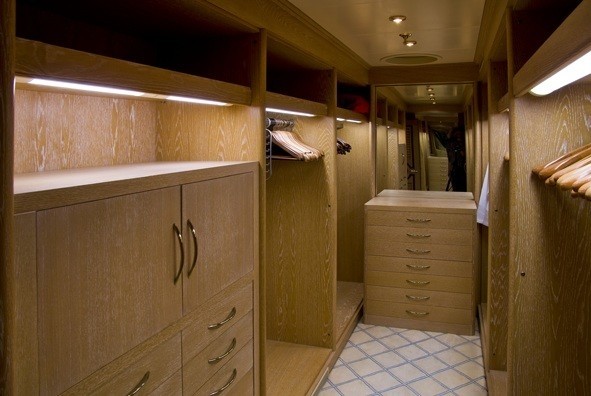 Owners Stateroom Dressing Aboard Yacht MESERRET II