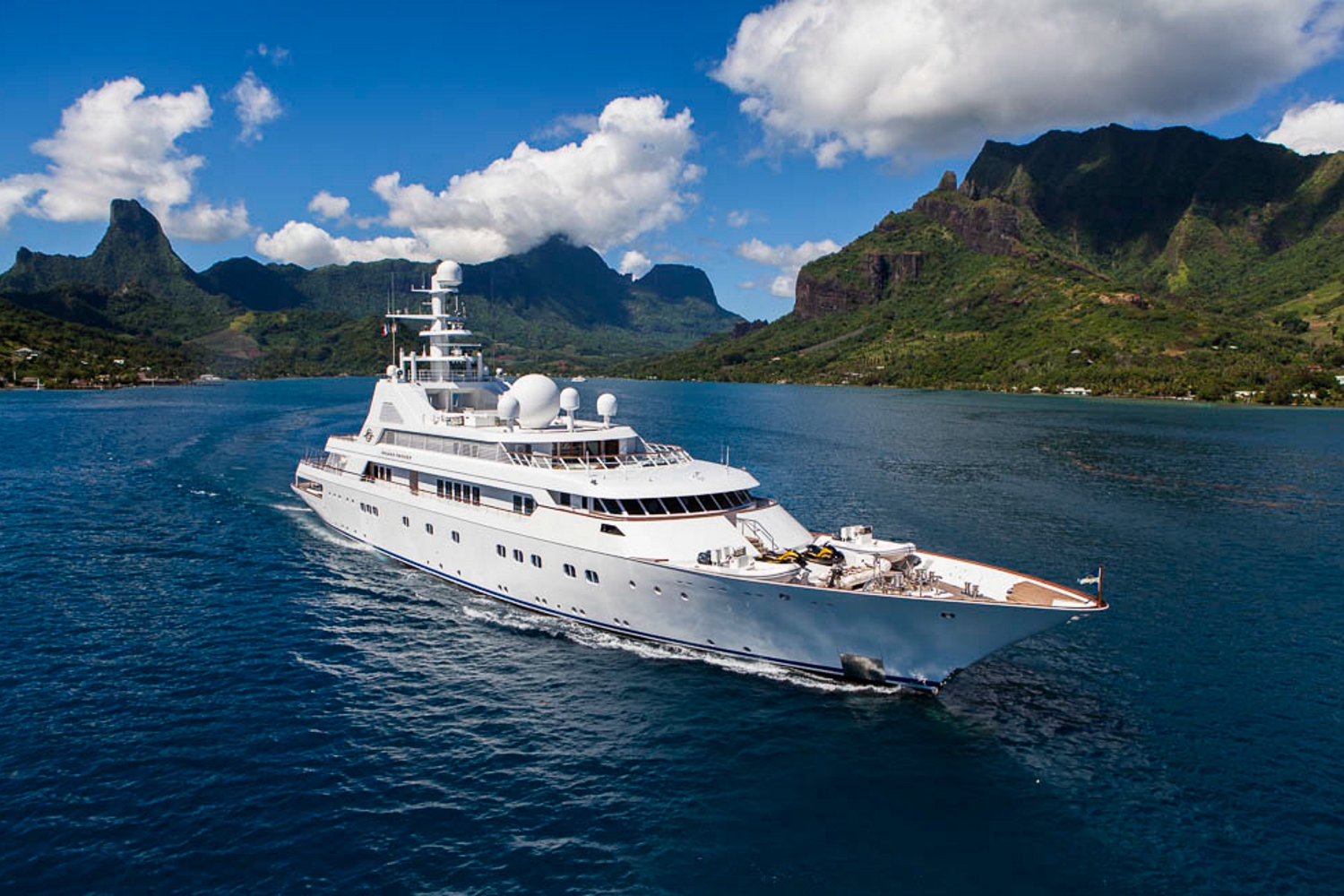 Grand Ocean cruising in the South Pacific