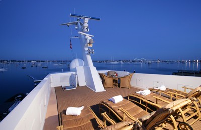 Sun Deck On Board Yacht AGA 6