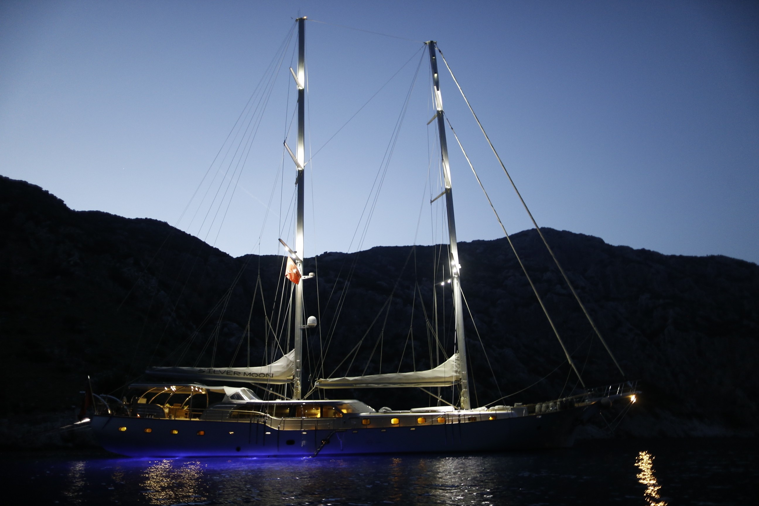 The 36m Yacht SILVER MOON