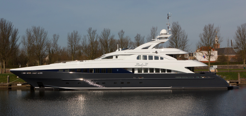 44m motor yacht Lady L by Heesen Yachts