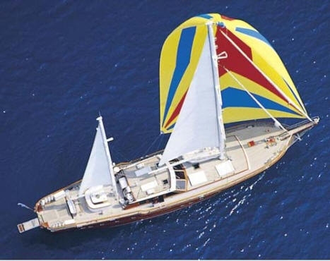 Gulet TROIA - Sailing