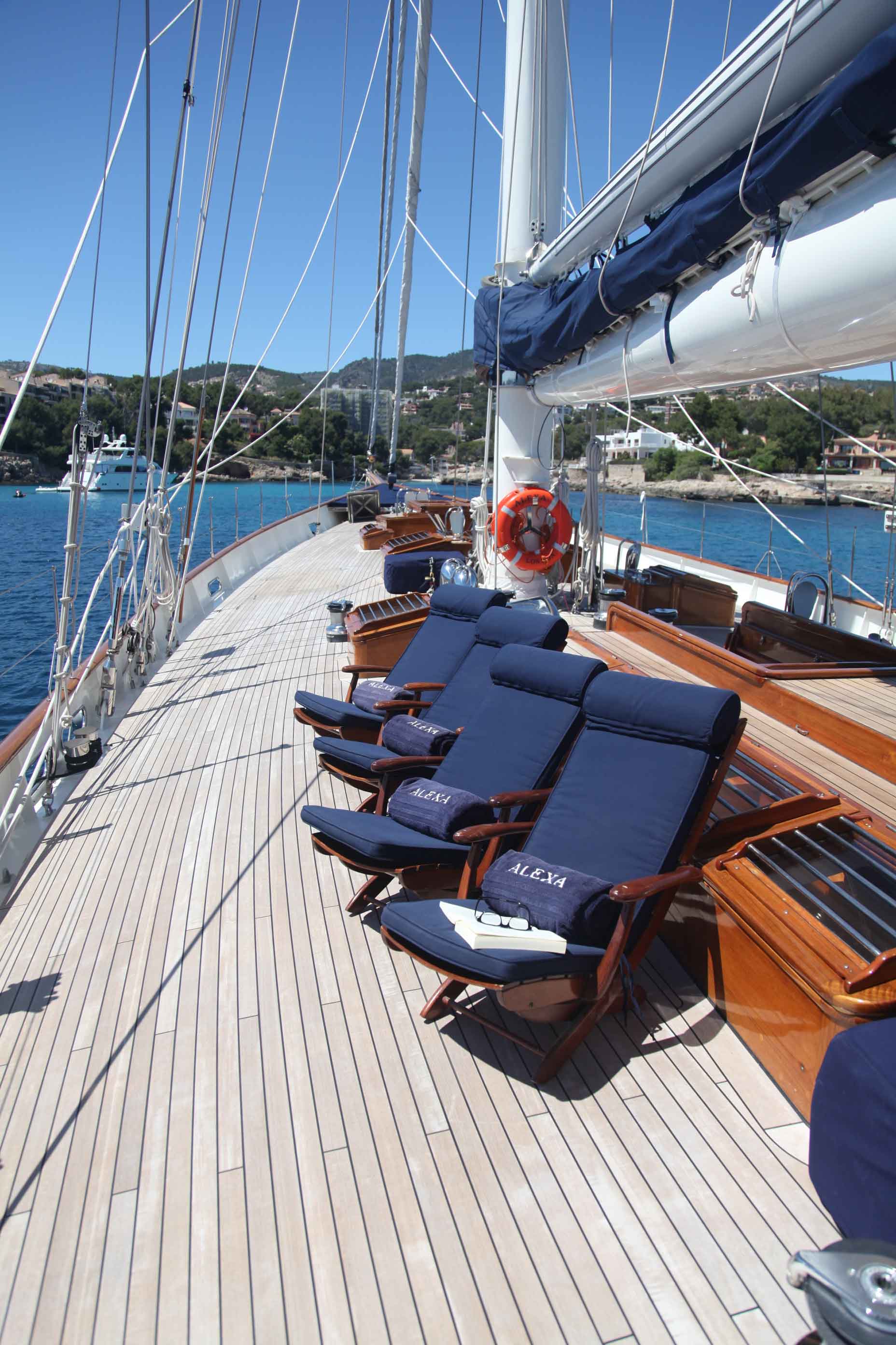 ALEXA OF LONDON Yacht Charter Details, Mediterranean Classic Yacht ...