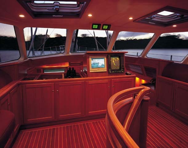 Sail Yacht AVALON -  Wheelhouse