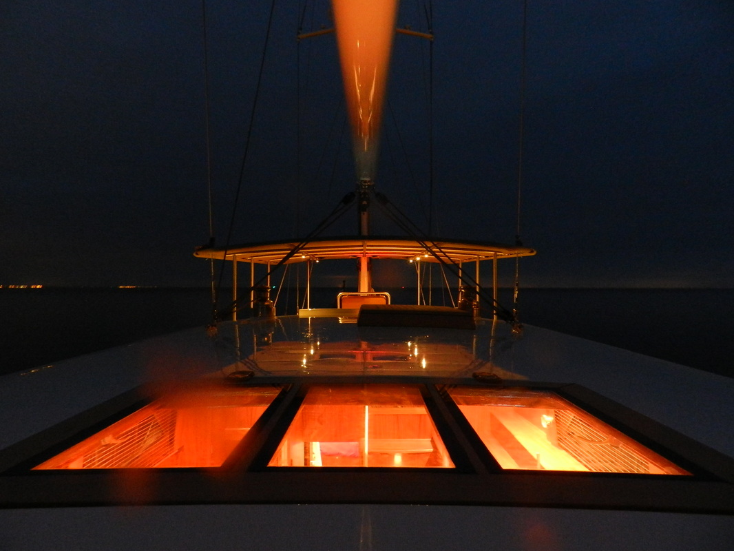 Sail Yacht DOMICIL -  At Night