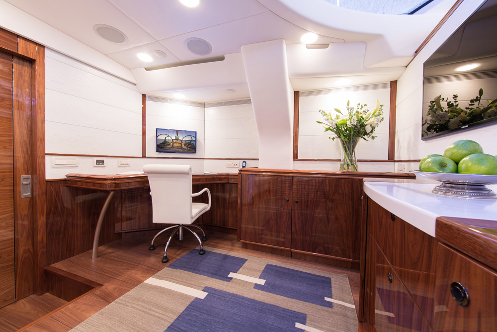 Sail Yacht PENELOPE -  Lower Salon Office