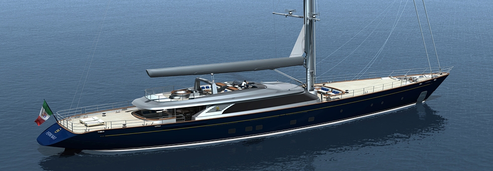 Яхта Perini Navi