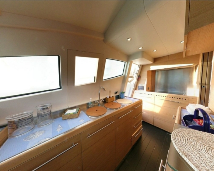 Yacht LUCIGNOLO -  Galley