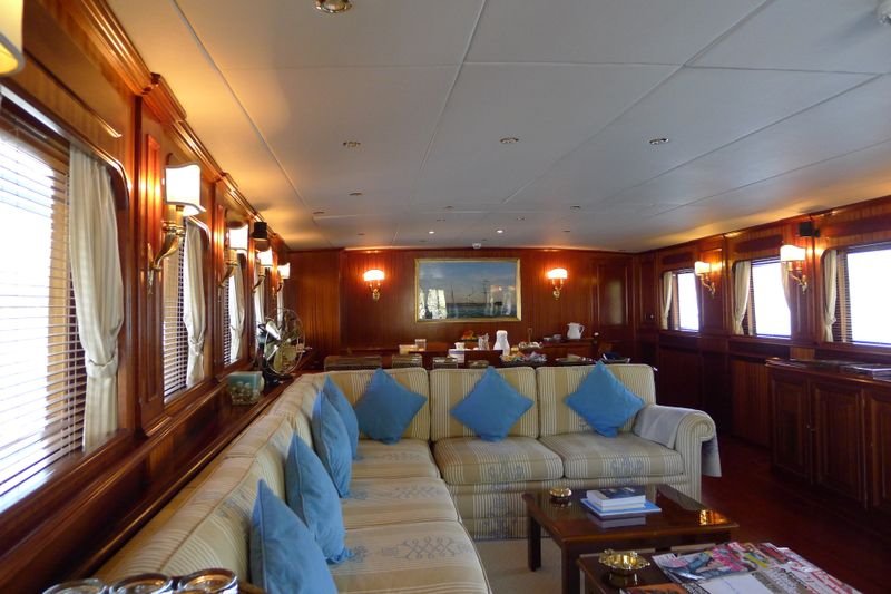 Yacht MIZAR -  Salon Seating