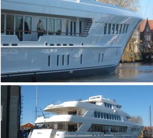Superyacht MIRGAB VI launched by Hakvoort.