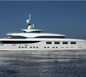  Handsome Starlight Plumb Bow Style Super Yacht AMNESIA IV to be launched in 2010