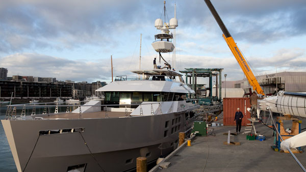 sailing yacht a observation pod