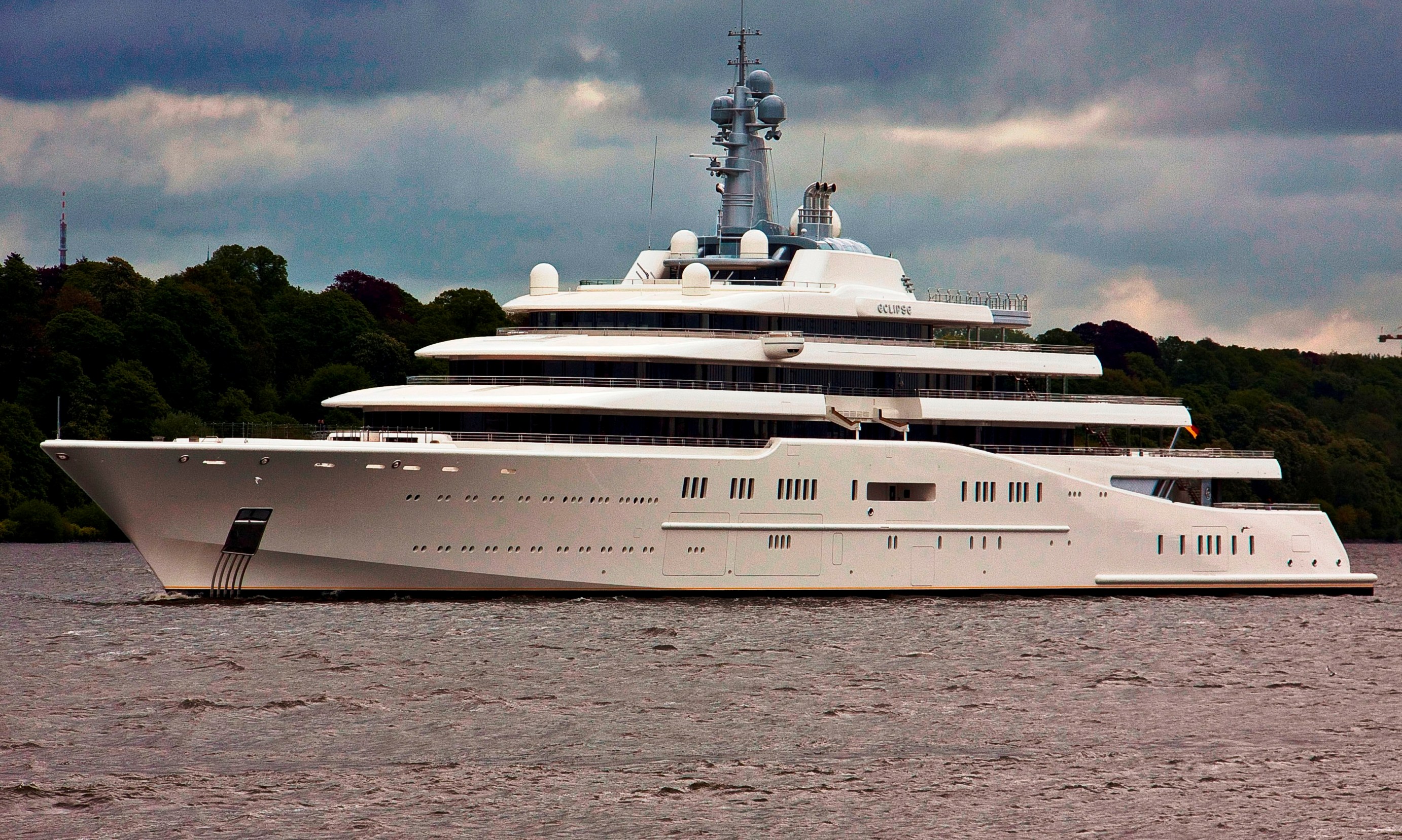 the world's largest super yachts